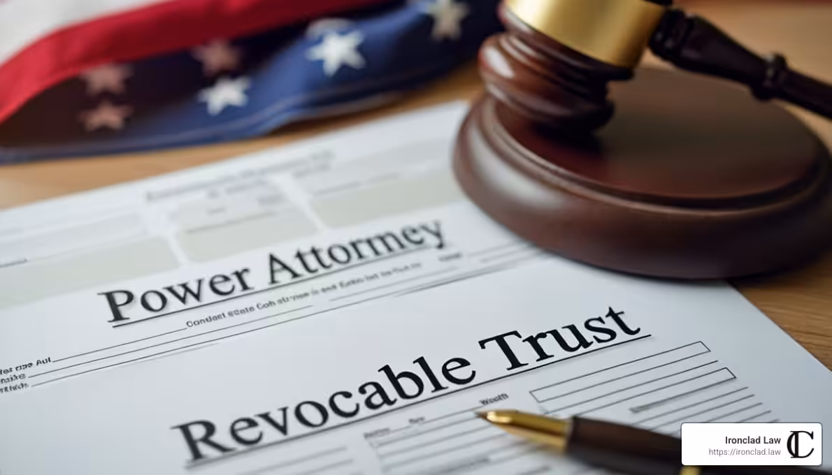 power of attorney revocable trust