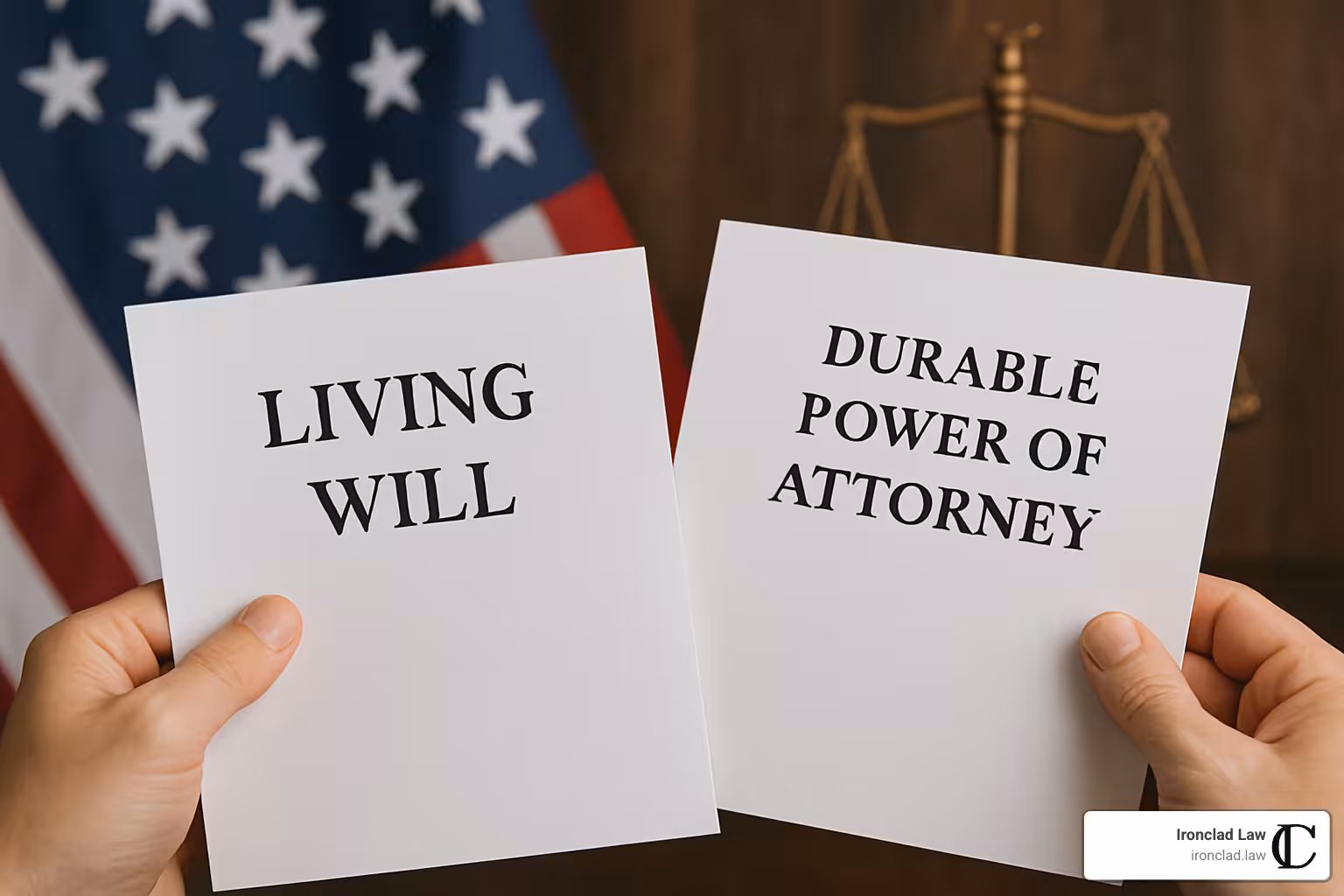 living will and durable power of attorney
