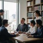 business-dispute-attorney-consulting-with-clients-in-a-modern-office-setting-415c21e7-7469-4b04-8860-f534f595797b.webp Business dispute attorney consulting with clients in a modern office setting